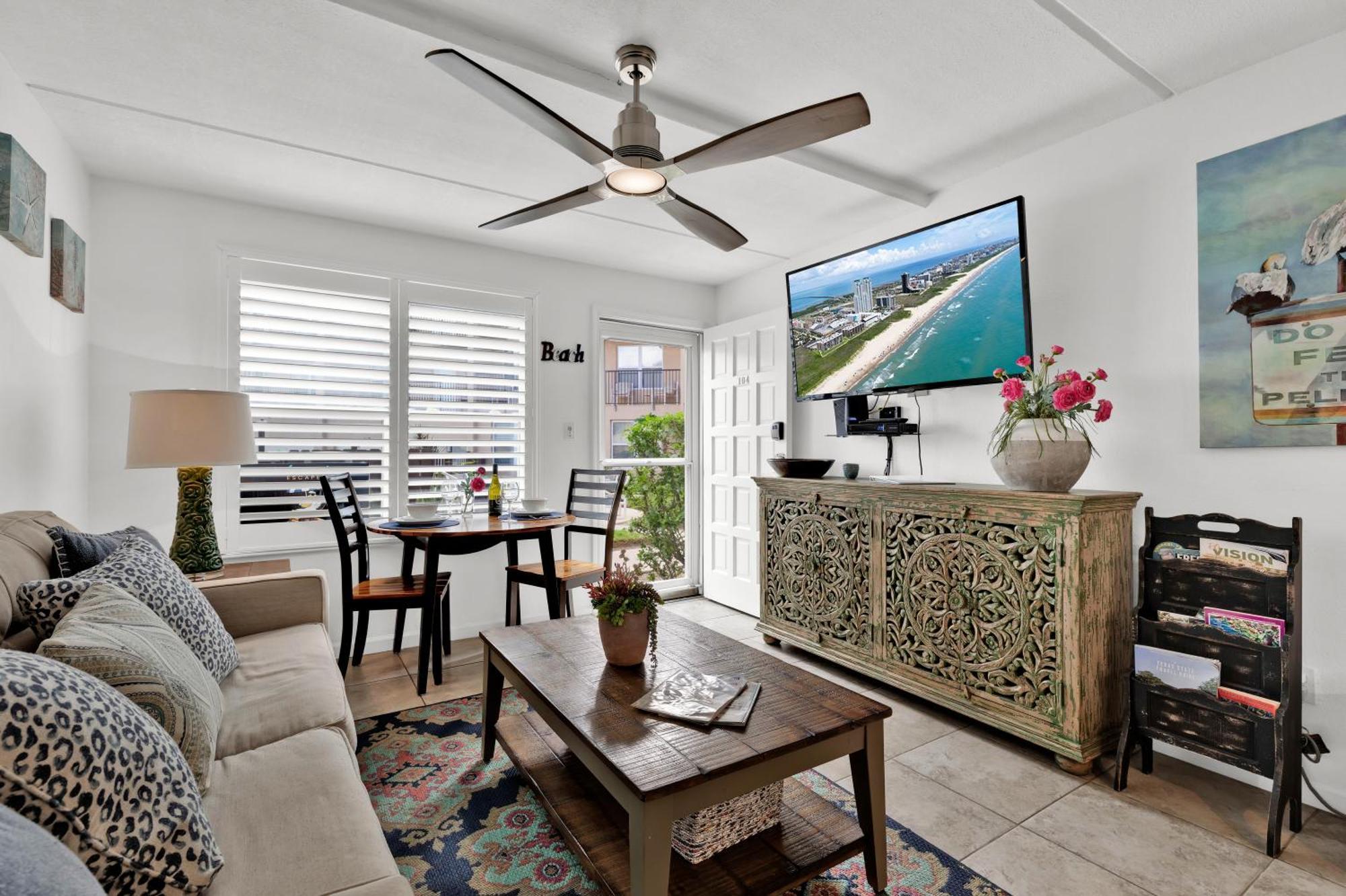 Beachside Bungalow: Surfside I #104 South Padre Island Kültér fotó